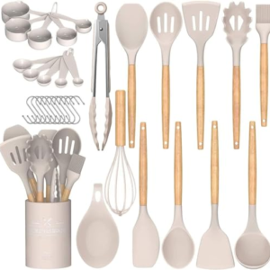 33 pcs Non-Stick Silicone Utensils Spatula Set 4