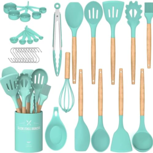 33 pcs Non-Stick Silicone Utensils Spatula Set 3