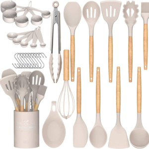33 pcs Non-Stick Silicone Utensils Spatula Set 1