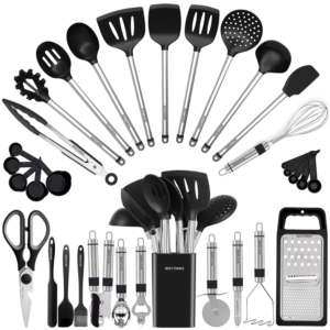 Kitchen Utensil Set-Silicone Cooking Utensils1
