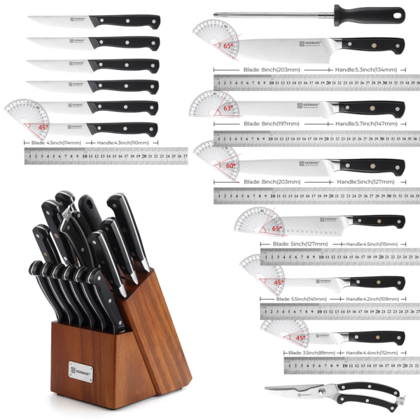15PCS Block Knives Set - Image 3