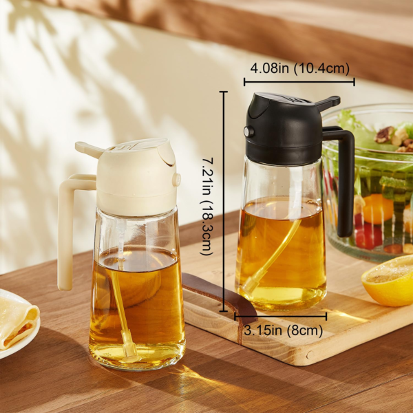 2 in 1 Olive Oil Dispenser for Kitchen Gadgets8 - Image 9