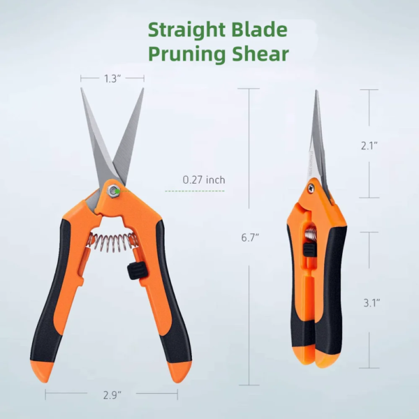6.5 Inch Gardening Hand Pruner Pruning  Scissors2 - Image 4