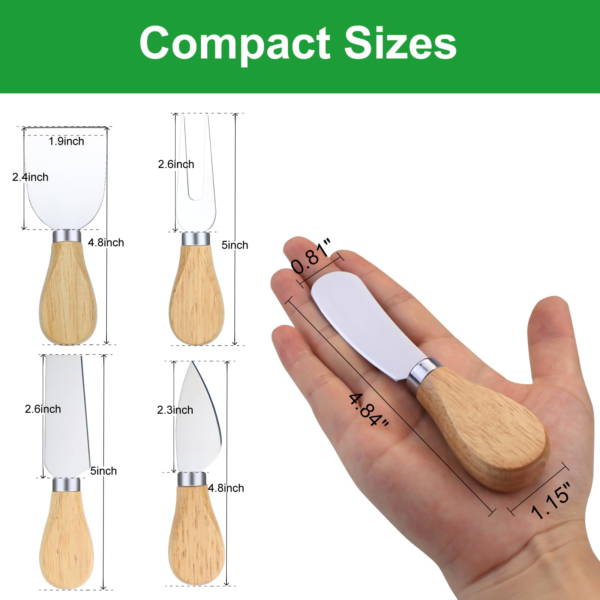 10 Pcs Cheese Knives2 - Image 5