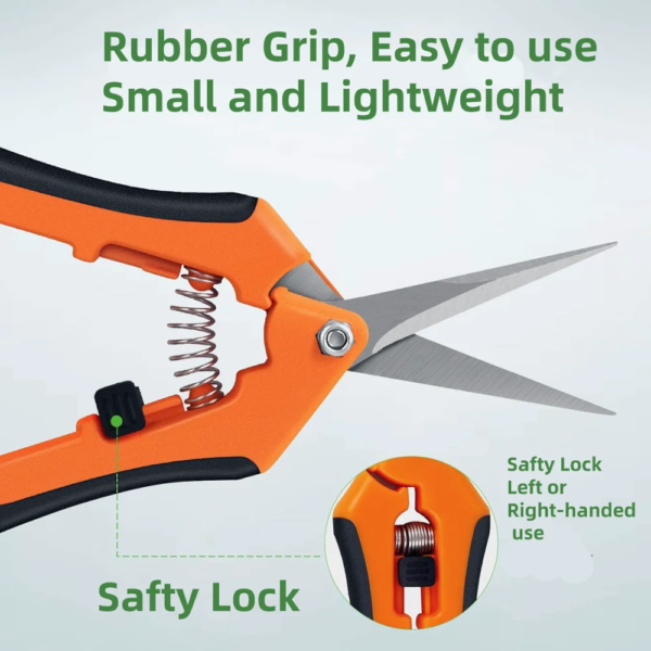 6.5 Inch Gardening Hand Pruner Pruning  Scissors2 - Image 5