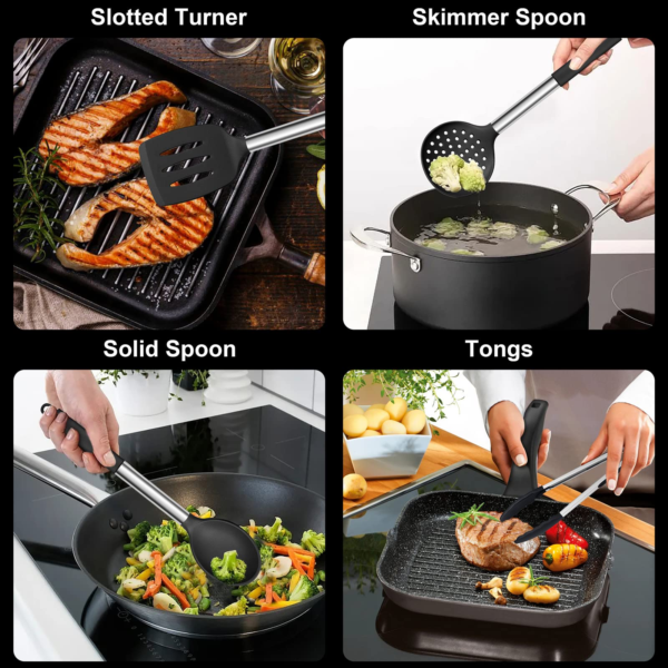Silicone Cooking Utensils Set2 - Image 7
