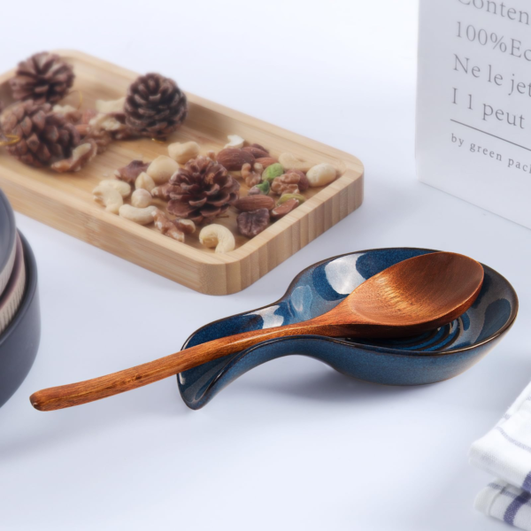 Spoon Rest for Kitchen, Ceramic Spoon Holder for Stove Top1 - Image 5