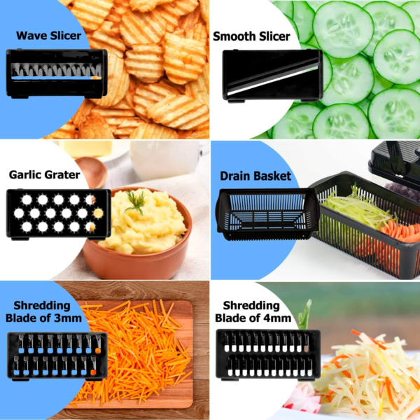 13 in 1 Kitchen Vegetable Cutter - Image 4