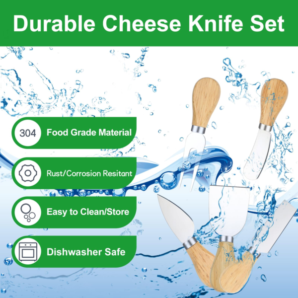 10 Pcs Cheese Knives2 - Image 4