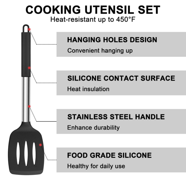 Silicone Cooking Utensils Set2 - Image 5