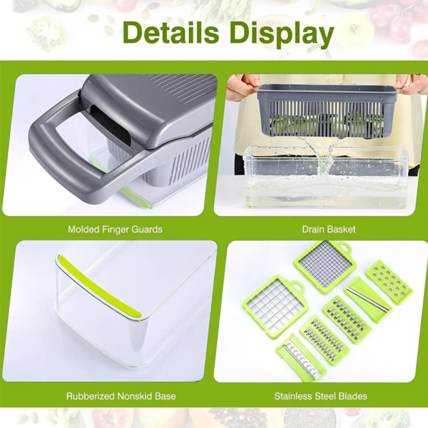 Vegetable Cutter  15 in 1 - Image 5