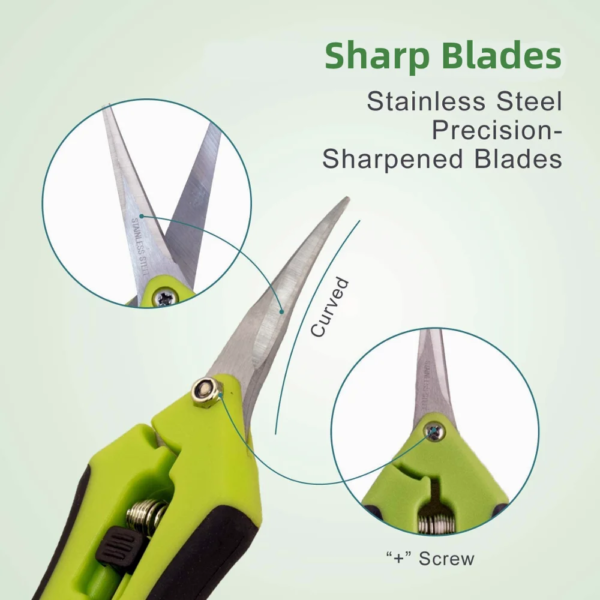 6.5 Inch Gardening Hand Pruner Pruning  Scissors1 - Image 4