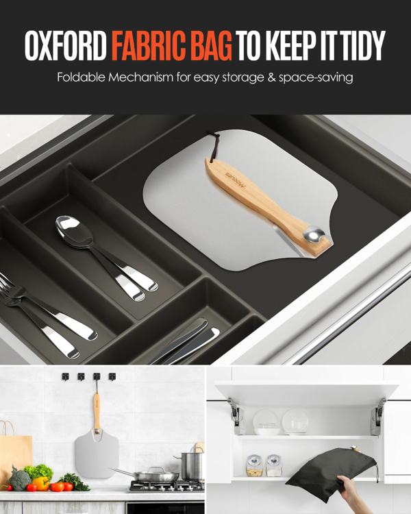 Pizza Peel Aluminum Pizza Spatula1 - Image 4