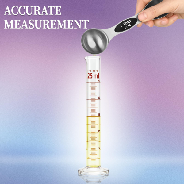 Magnetic Measuring Spoons Set of 8 with Leveler2 - Image 4