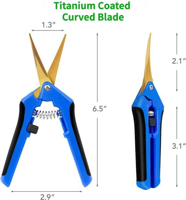 6.5 Inch Gardening Hand Pruner Pruning  Scissors - Image 4