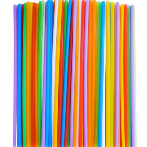 100PCS Flexible Plastic Straws12.8inch Extra Long 2